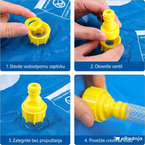 Bezbjedna igra na mekanoj i neklizajućoj SplashyPool podlozi