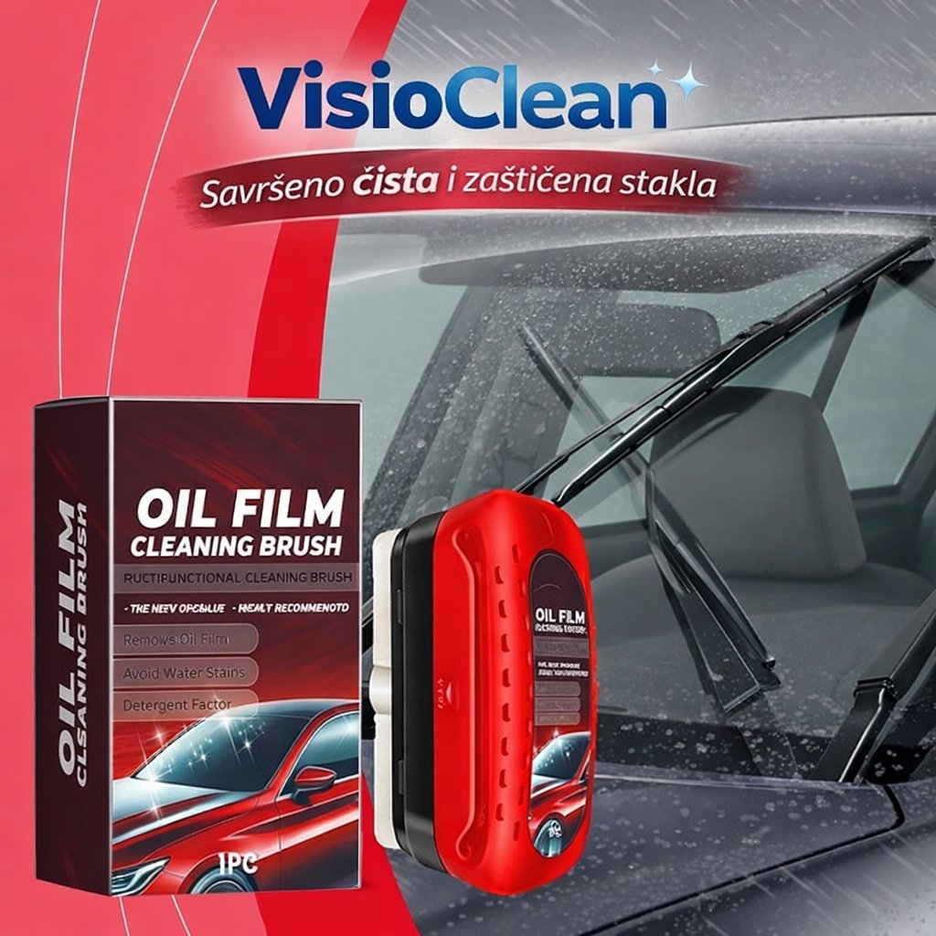 <b>VisioClean</b> – Četka sa sunđerom za dubinsko čišćenje stakla